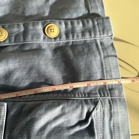 NWT AnyBody Stretch Twill Utility Jacket with Pockets Blue Ice Size LP - Picture 6 of 7